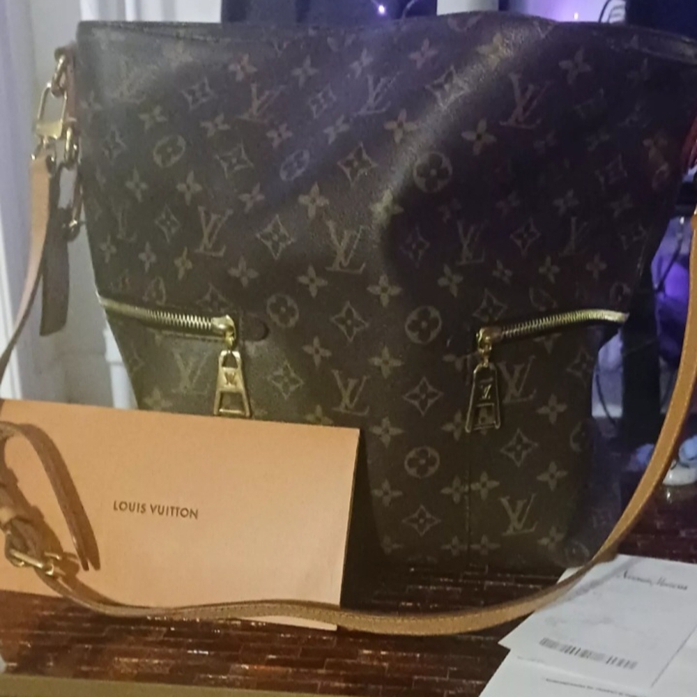 Louis Vuitton Melie Monogram Shoulder Bag Authentic